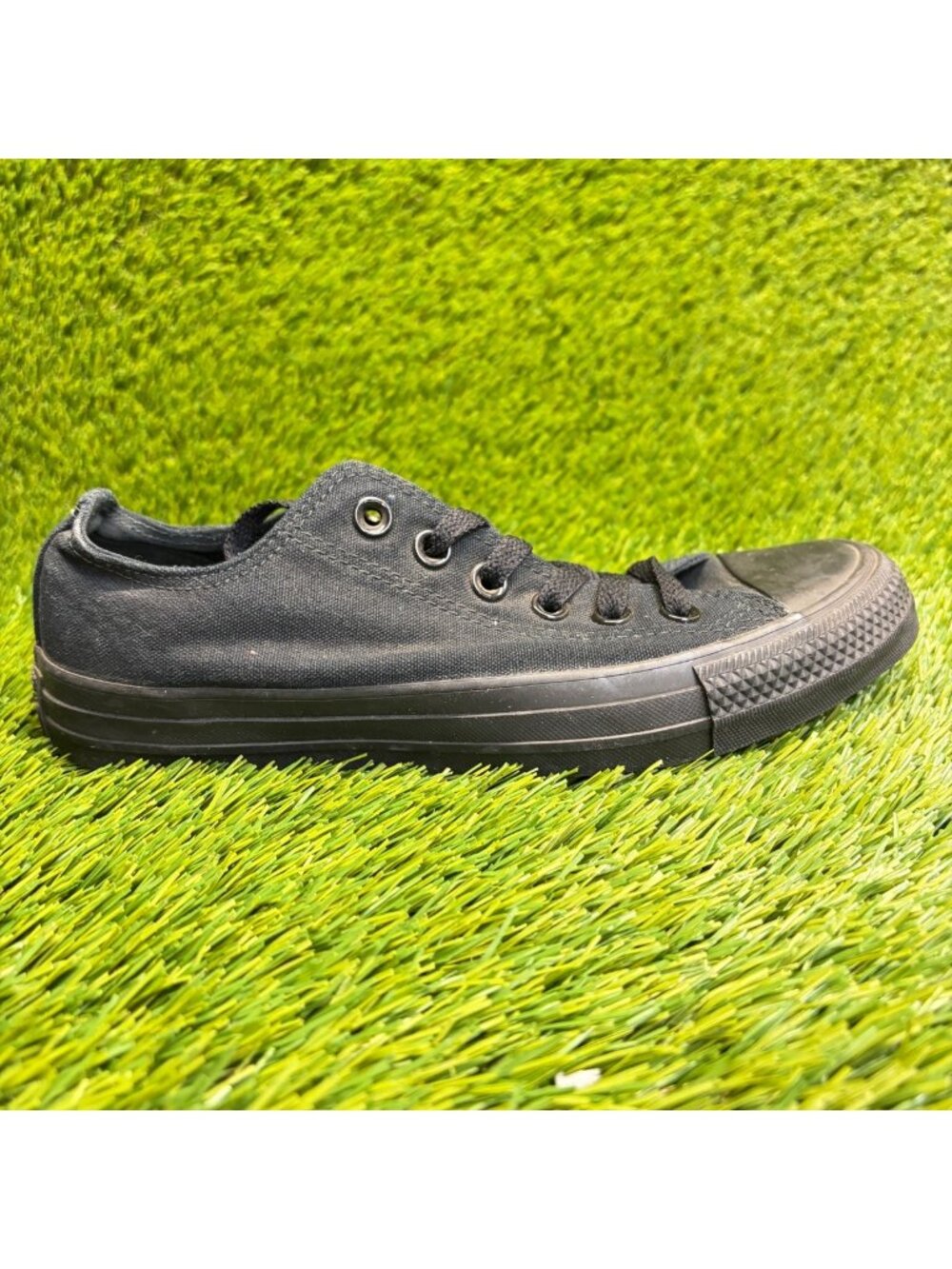 Converse Chuck Taylor All Star Ox Womens Size 7 Black Athletic Shoes Sneakers